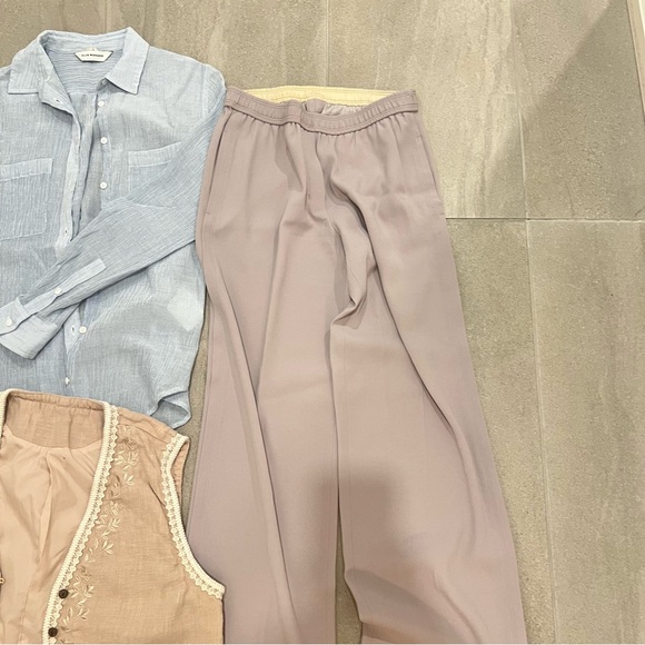 Elegant Lavender Women's Pants - Picture 4 of 4